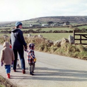 Family walk to Towednack - 9th January, 1983