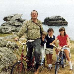 Cycle around St Mary's, Scilly - 29Aug,'87