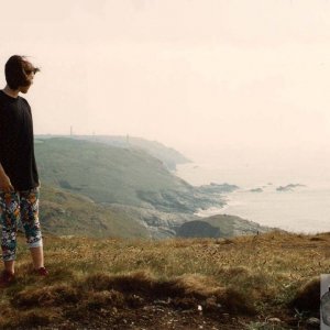 Daughter at Pendeen Watch - 28/06/92