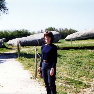 Penwith's giant cousin of the Pipers in Brittany  [See my photos of the Pip