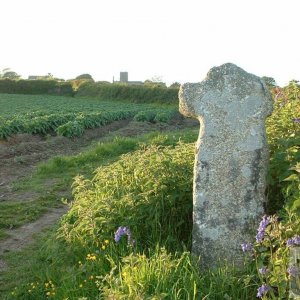 Boscathnoe Cross - on way to Madron across fields