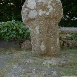 Wheel-headed Wayside Cross in Madron Churchyard