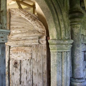 Ancient doorway, Godolphin House.