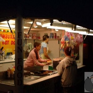 The Hot Dog stall, May, 2003