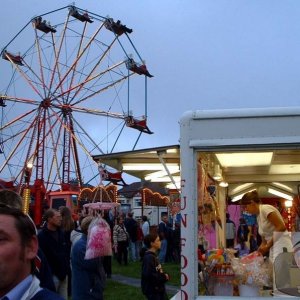 The Hot Dog stall and the Big Wheel, May, 2003