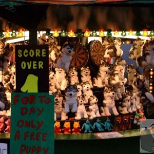 Fairground stall, May, 2003