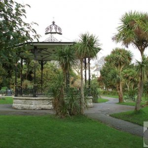 The Bandstand, Morrab Gardens, Feb., 2007