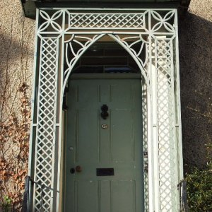 North Parade Regency doorway, 2007