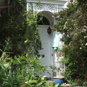 Regency doorway, North Parade - July, 2008