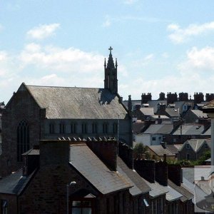 View of Church from top of St Mary's Street - July 2003