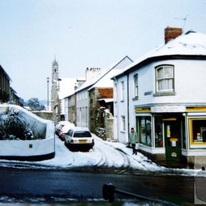 Snow in Rosevean Road - 1991