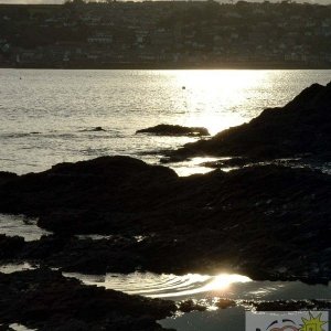 Looking to Newlyn from Battery Rocks