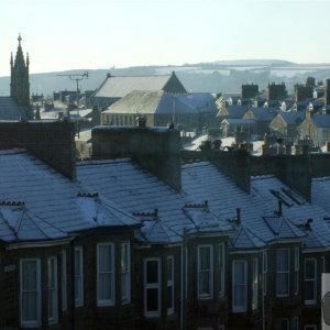 View of Barwis Tce rooftops - 8th Jan., 2010