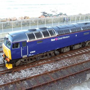 First Great Western rear locomotive