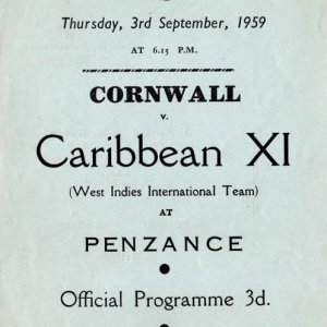 Visit of a Caribbean XI to Penlee Park