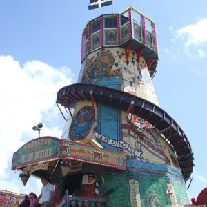 Helter-skelter,  Quay Fair, Mazey Day, 2008