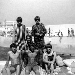 A Heatwave in a late Sixties Summer at the Jubilee Pool