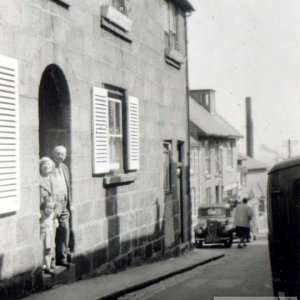 My parents and No.1, New Street, c.1958