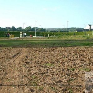 Preparation of the ground for the Play Park area, 2005