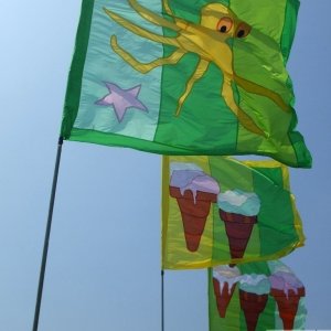 Promenade banners/flags