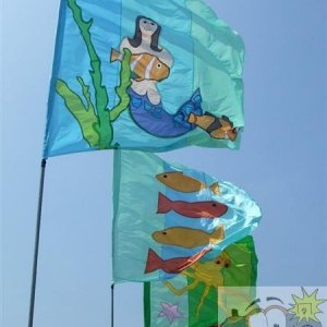 Promenade banners/flags