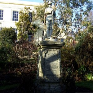 The Boer War monument, Morrab Gdns - 22/01/10