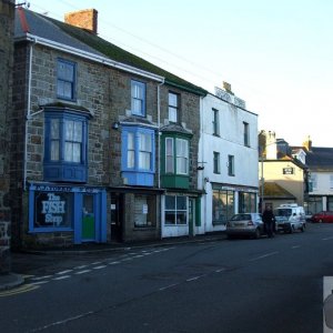 Shops on the Strand, Newlyn