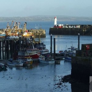 View eastwards from the Harbour Hill, Newlyn