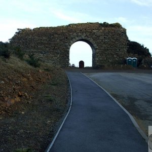 The Penlee Quarry project halfway to Mousehole from Newlyn