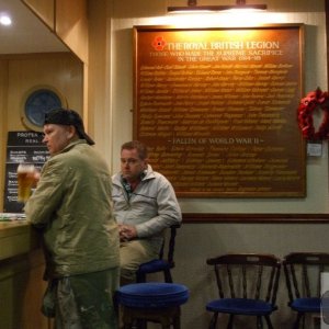 Roll of Honour in the British Legion - I'll drink to those men!