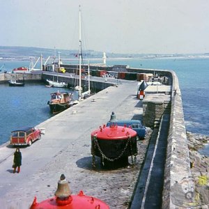 Trinity House buoys in 1977