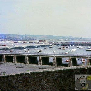 The Abbey Basin and Harbour Bridge, March,1977