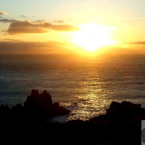 Land's End - The Sunset - 12th December, 2009