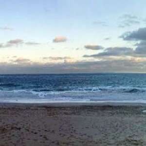 Porthcurno from the top of the beach - 12th Dec., 2009