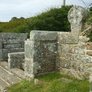 The back of St Levan's Churchyard - 17May10