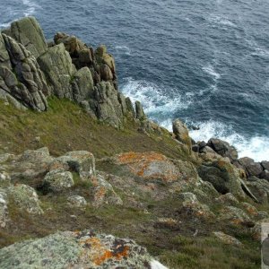 Cliffs near Gwennap Head - 11Aug10