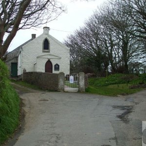 Tredavoe Chapel, 5th April, 2010