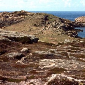 Looking northwards to Shipman Head, Bryher