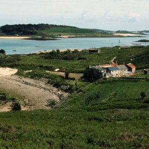 View from Badplace Hill, Bryher