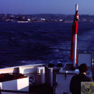 Leaving for Scilly  at 6 a.m., June, 1977
