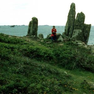 St Agnes, Scilly: Jan at Carnew Point, I think.