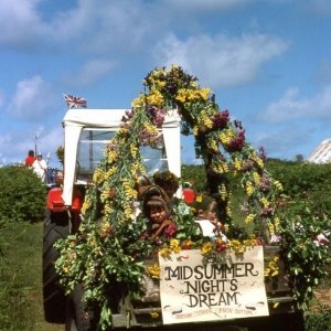 St Martin's Jubilee procession, 1977, Scilly