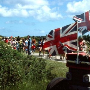 St Martin's Jubilee procession, 1977, Scilly