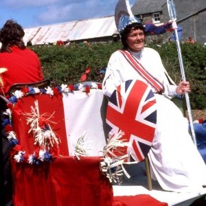 St Martin's Jubilee procession, 1977, Scilly