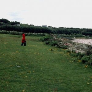 St Agnes, Scilly: The lighthouse and Periglis Slips