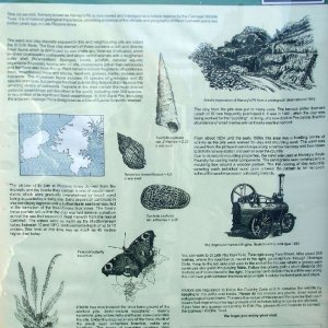 Plaque explaining St Erth Pits - 10th March, 2010
