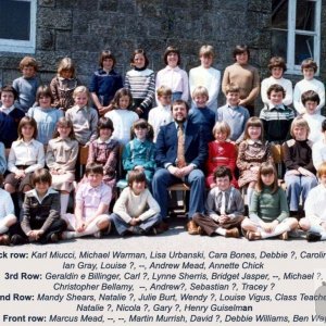 Class 2/3 (8-9year olds) 1979-80 - Cape Cornwall County Primary School