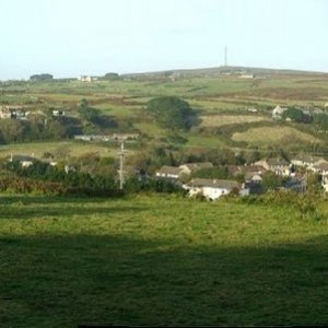 View to Nancherrow and Tregeseal from St Just - 27th October, 2010