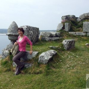 Just below the Castle, St Michael's Mount - 18May10