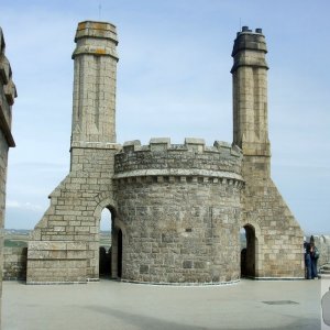 The South Terrace, the Castle,  Michael's Mount - 18May10